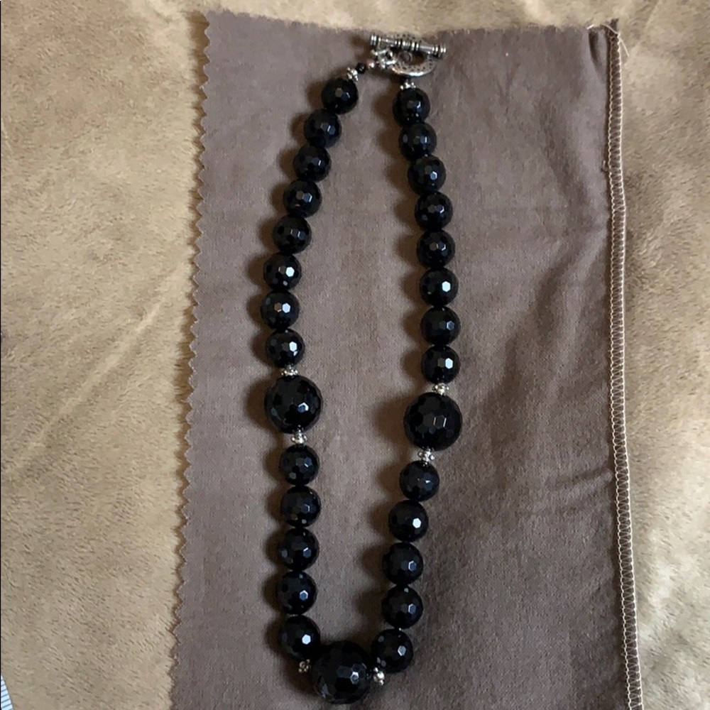 Beaded Crystal Necklace.